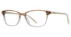 Vivid Eyeglasses VIVID 966 brown gradient crystal
