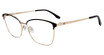 GAP Eyeglasses VGP820 Black Gold E672