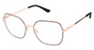 Steel + Tate Eyeglasses SLTA-0019 BLACK ROSE GOLD/S200