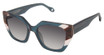 FYSH Eyeglasses FYSH 2125 TEAL BLUSH SHIMMER/S404