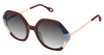 FYSH FYSH 2119 MERLOT NAVY GRADIENT/S406