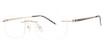 Konishi Eyeglasses KONISHI KT5614 Gold/Black/C3