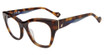 Yalea Eyeglasses VYA167V Havana Brown 09AJ