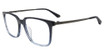 Police Eyeglasses VPLP15 Shiny Blue/Grey Gradient Azure 0W60