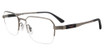 Police Eyeglasses VPLP16 Matte Gunmetal 0627