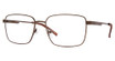 Global Optique Eyeglasses MP604 MATTE BROWN