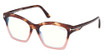 Tom Ford Eyeglasses FT5965-B coloured havana/055