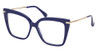 MaxMara Eyeglasses MM5144 shiny blue/090
