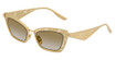 DOLCE & GABBANA Eyeglasses DG2311 MATTE GOLD/12246E