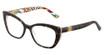DOLCE & GABBANA DG3398 HAVANA ON WHITE BARROW/3217