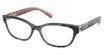 COACH Eyeglasses HC6250U BLACK TORTOISE / PINK FL/5856