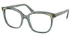 SWAROVSKI Eyeglasses SK2033 TRANSPARENT GREEN/1043