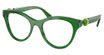 SWAROVSKI Eyeglasses SK2036 TRANSPARENT GREEN/1064