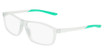 Nike Eyeglasses NIKE 7291 MATTE LIGHT SILVER/STAD GREEN/051