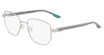 Nike Eyeglasses NIKE 8400 SATIN SILVER/GREY/045