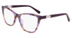 Nine West Eyeglasses NW5234 PURPLE/SMOKE HORN/526