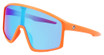 Dragon Eyeglasses DR AMPED LL ION MATTE FLAME/LL BLUE ION/626