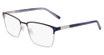 Nautica Eyeglasses N7344 MATTE NAVY/420