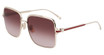 Ferragamo Eyeglasses SF317S GOLD/BROWN GRADIENT/745