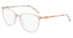 Marchon NYC Eyeglasses TRES JOLIE 209 SAND CRYSTAL/251