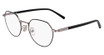 Ferragamo Eyeglasses SF2233 LIGHT RUTHENIUM/BLACK/081