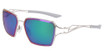 Nike Eyeglasses NIKE VEIL PRISM EV24049 SILVER/GREEN MIR/INFRARED MIR/043