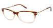 Nicole Miller Eyeglasses LOMBARDY GOLD/BROWN/C02