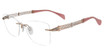 Line Art Eyeglasses XL 2180 Rose Gold/RG