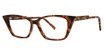 Vera Wang Eyeglasses Zandra Mahogany/MA