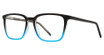 Value Eyeglasses METRO 76 matt black/blue