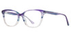 Vivid Eyeglasses SPLASH 97 purple fade