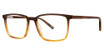Jhane Barnes Eyeglasses Correlation Sepia Gradient/SP