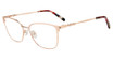 Jones New York Eyeglasses VJON507 Rose Gold 0ROG