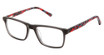 Superflex Eyeglasses SFK-313 BLACK RED/S300