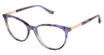 Steel + Tate Eyeglasses SLTA-0022 PURPLE MARBLE/S407