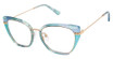 RACHEL Rachel Roy Eyeglasses Terrific Sapphire/SAPPHIRE