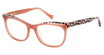 BETSEY JOHNSON Eyeglasses INFLUENCER Burgundy/BUR