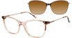 REVOLUTION Eyeglasses LUCIA Tan/TAN