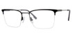 Adensco Eyeglasses AD 150 MTT BLACK/0003