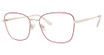 Liz Claiborne Eyeglasses L 685 BURGUN RED/0C8C