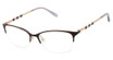 Lulu Guinness Eyeglasses L957 eggplant/EGG