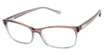 Lulu Guinness Eyeglasses L254 brown/BRN
