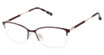 Barbour Eyeglasses BAOW509 burgundy/rose gold/BUR