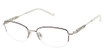 Tura Eyeglasses R151 eggplant/silver/EGG