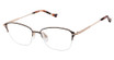 Tura Eyeglasses R152 darkgunmetal/rosegold/DGN
