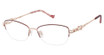 Tura Eyeglasses TE293 burgundy/rose gold/BUR