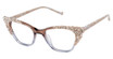 Tura Eyeglasses TE297 brown/rose gold/BRN