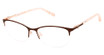 Barbour Eyeglasses BAOW512 brown rose gold/BRN