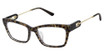 L.A.M.B. Eyeglasses LAUF144 brown leopard/BRN