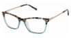 L.A.M.B. Eyeglasses LA147 teal/TEA